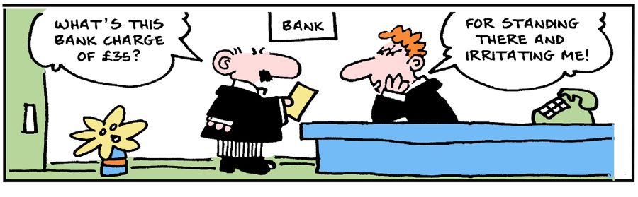 'What's this bank charge of £35?'