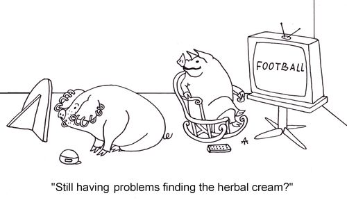 'Still having problems finding the herbal cream?'