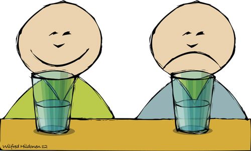 The Optimist and the Pessimist.