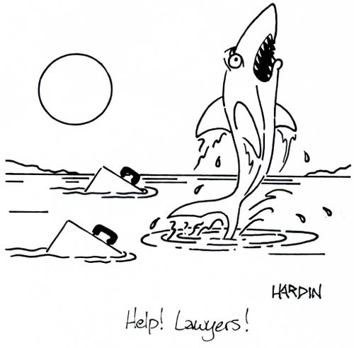 'Help! Lawyers!'