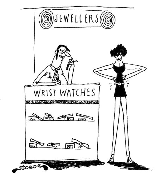 Jewellers - wrist watches,
