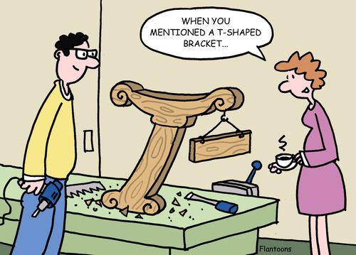 When you mentioned a t-shaped bracket...