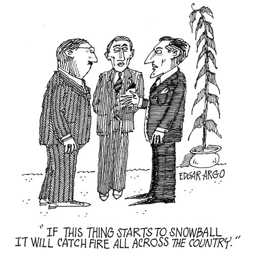 'If this thing starts to snowball it will catch fire all across the country.'