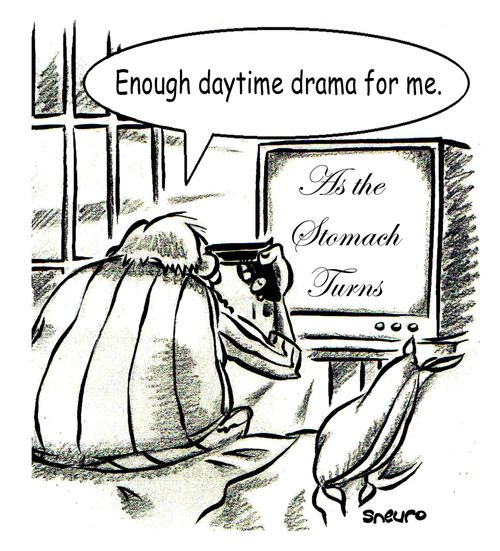 Enough daytime drama for me.