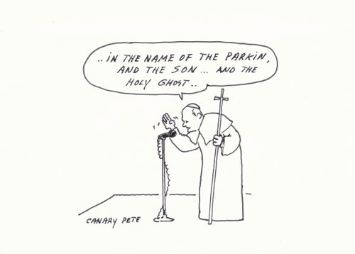 Pope's blessing.