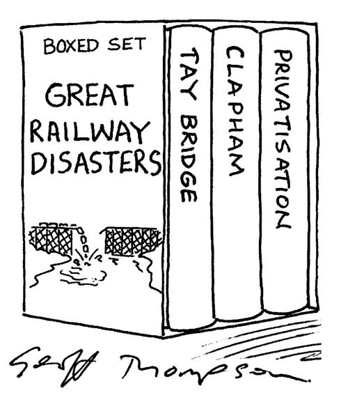 Great rail disasters: 'Privatisation.'