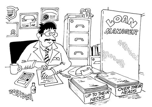 Loan Manager's Filing System - Up To Their Necks / Over Their Heads