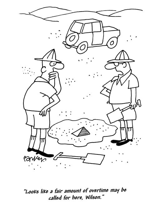 'Looks like a fair amount of overtime may be called for here,Wilson.'