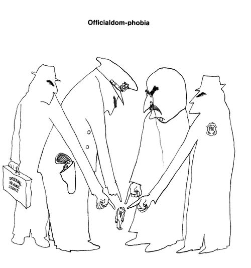 Officialdom-phobia.