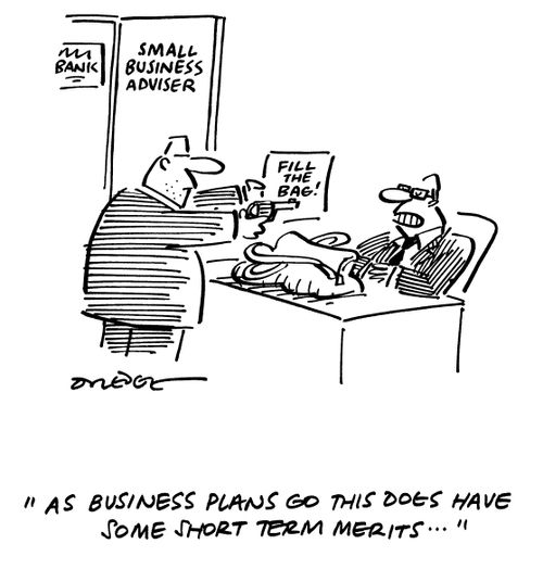 'As business plans go this does have some short term merits...'