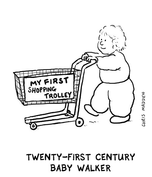 Twenty-first century baby walker
