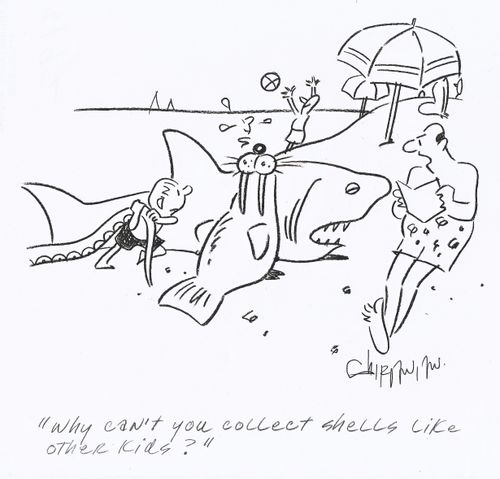 'Why can't you collect shells like the other kids?'