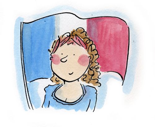 Marianne, mascot of France.
