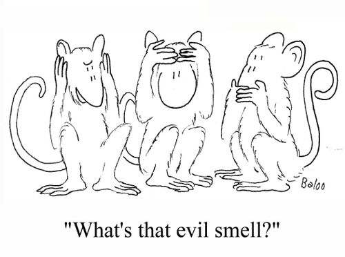 'What's that evil smell?'