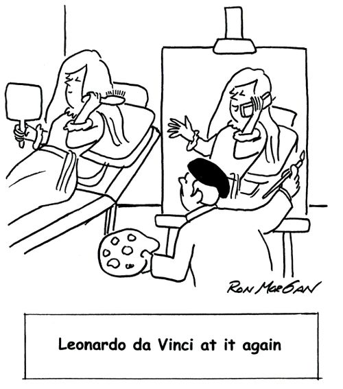 'Leonardo da Vinci at it again.'