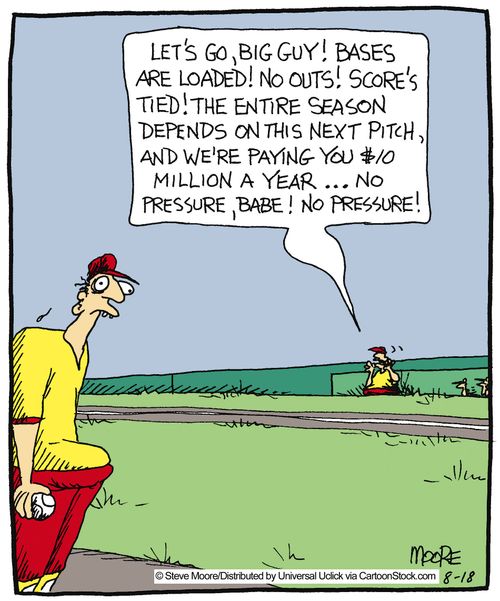 How to put a pitcher under pressure.