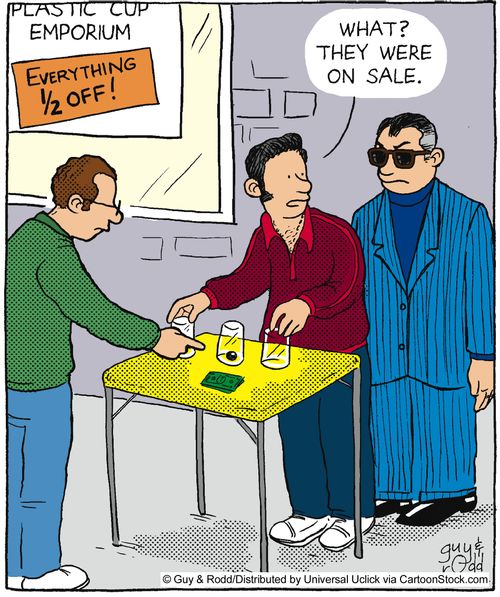 'What? They were on sale.'