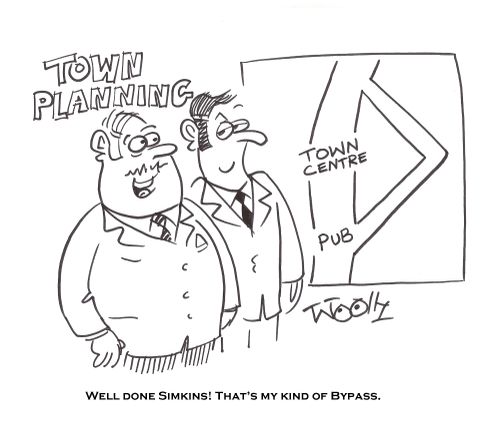 'Well done Simkins! That's my kind of bypass.'