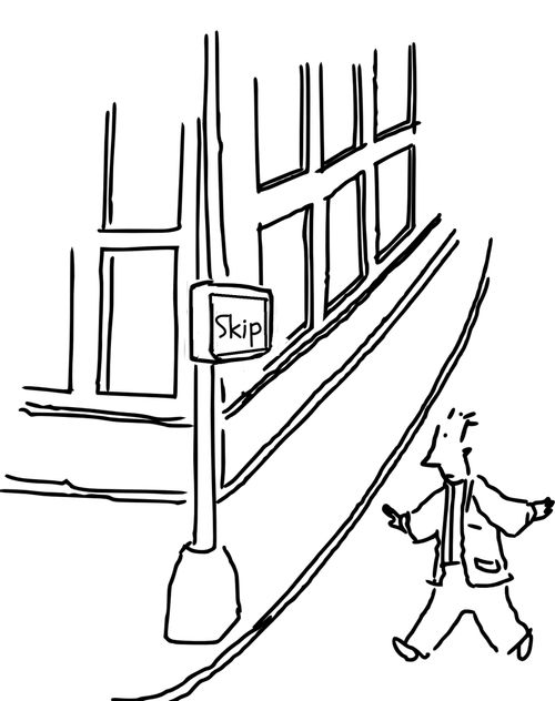Skip Crossing.