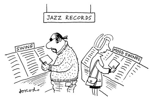 Swing albums and Mood Swing albums in Record Shop