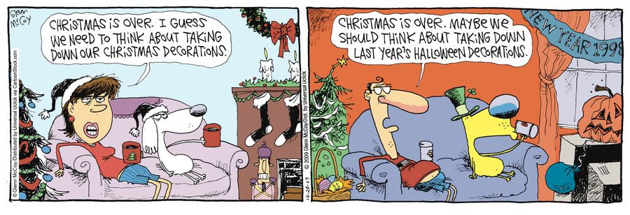 Christmas decorations.