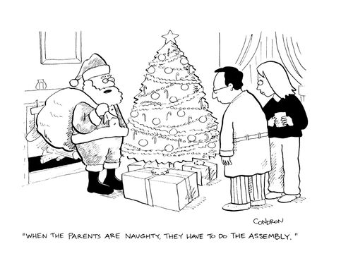 'When the parents are naughty, they have to do the assembly.'