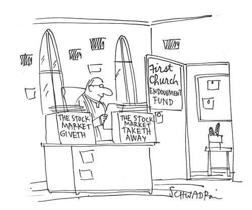 The Stock Market Giveth. . . The Stock Market Taketh Away.