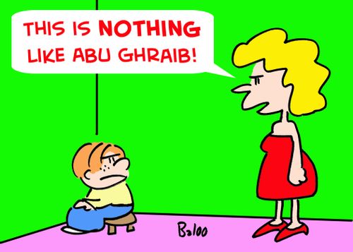 'This is nothing like Abu Ghraib!'