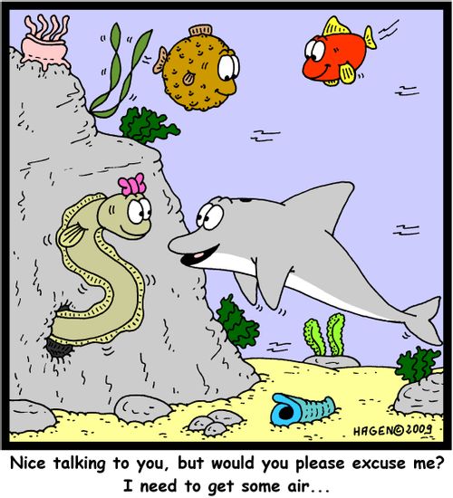 'Nice talking to you, but would you please excuse me? I need to get some air...'