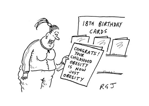 Congrats! Your childhood obesity is now just obesity.