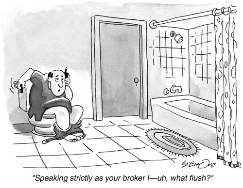 'Speaking strictly as your brother I - uh, what flush'