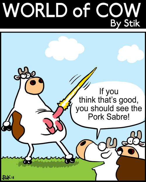 If you think that's good, you should see the Pork Sabre!
