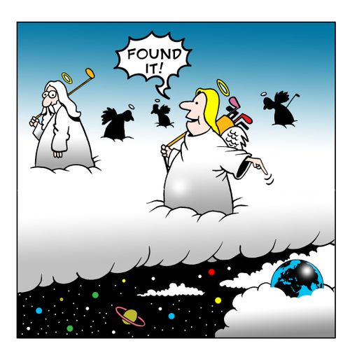 Golfing Gods.