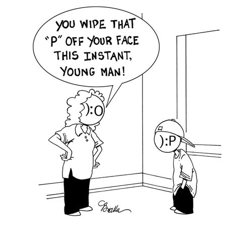 Wipe that 'P' off your face....