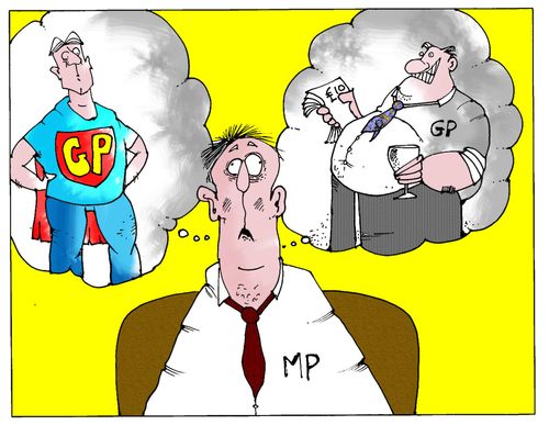 MP's confusion over GPs