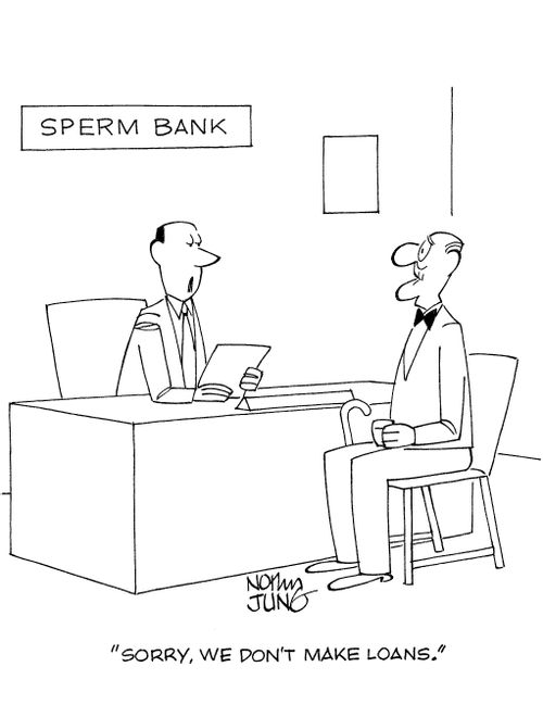 'Sorry, we don't make loans.'