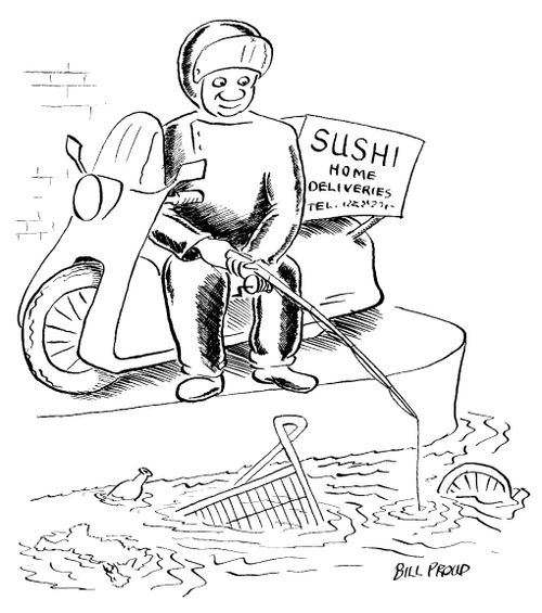 Home Deliveries of Sushi