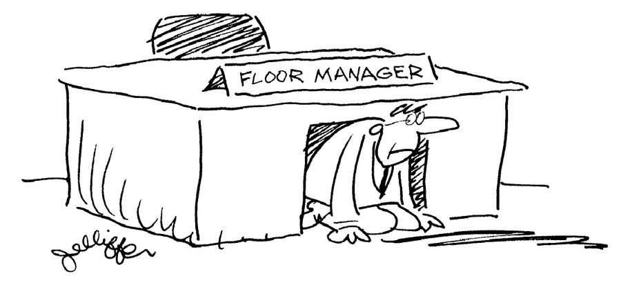 Floor manager.