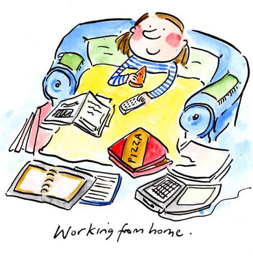 Working from Home.