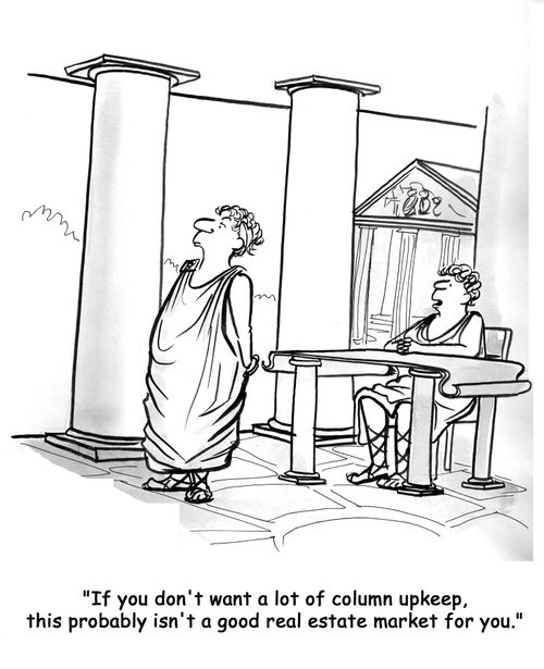 'If you don't want a lot of column upkeep, this probably isn't a good real estate market for you.'