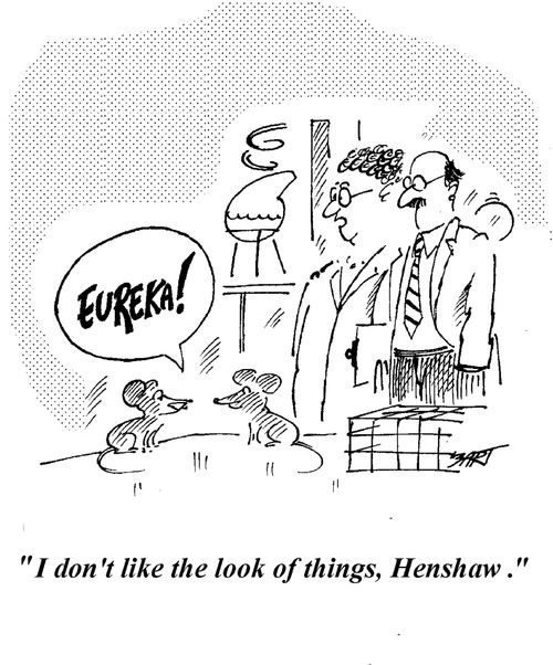 "I don't like the look of things, Henshaw."