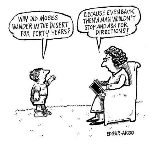 'Why did Moses wander in the desert for forty years?'