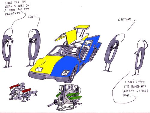 Have you two even agreed on a name for the prototype?