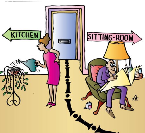 Kitchen and sitting-room
