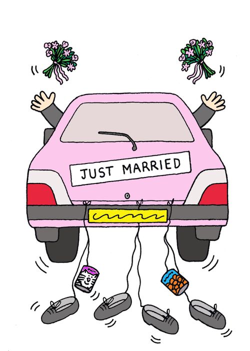 After the civil partnership.