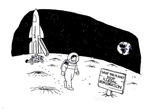 Save the Planet: Stop Illegal Immigration.