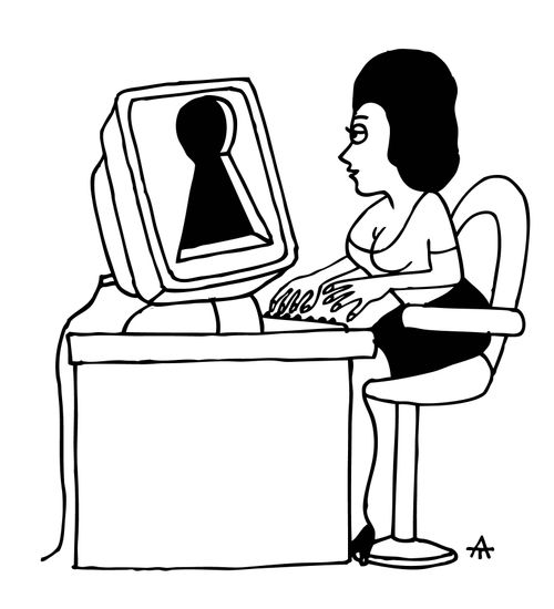 Computer password.