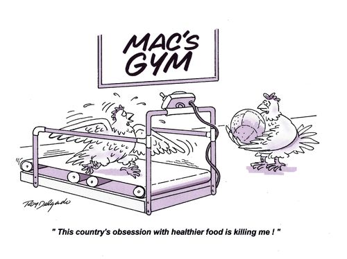 'This country's obsession with healthier food is killing me!'