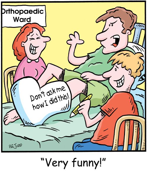 'Very funny!'
