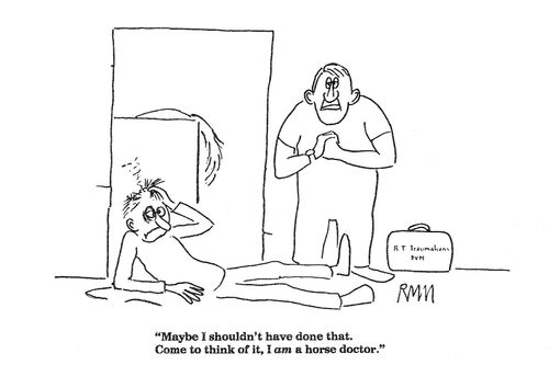 'Maybe I shouldn't have done that....